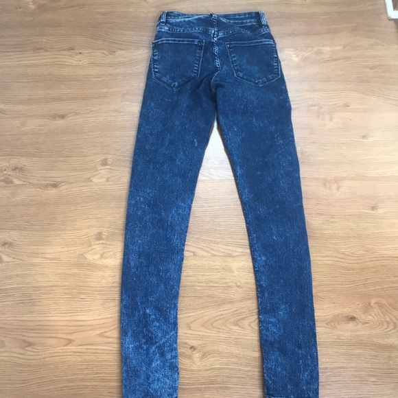 Divided H&M Skinny Jeans Size 2 Good Stretch Blue - Picture 7 of 7